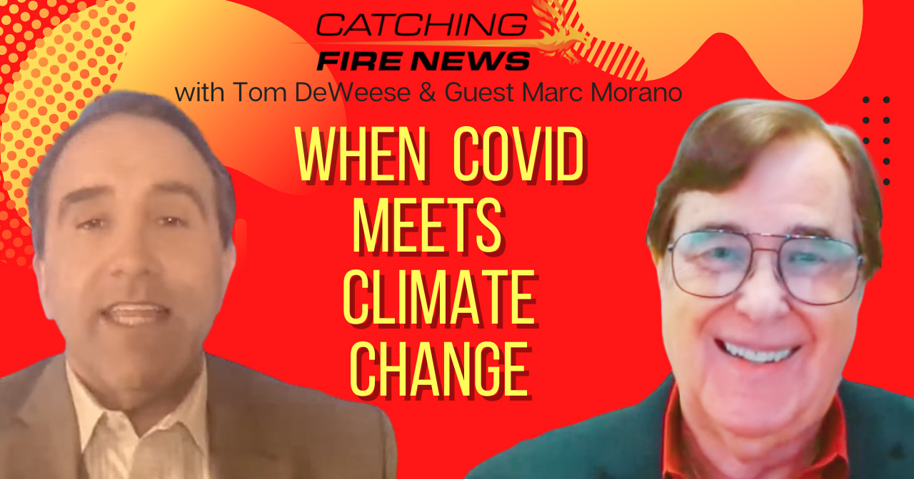 When COVID Meets Climate Change