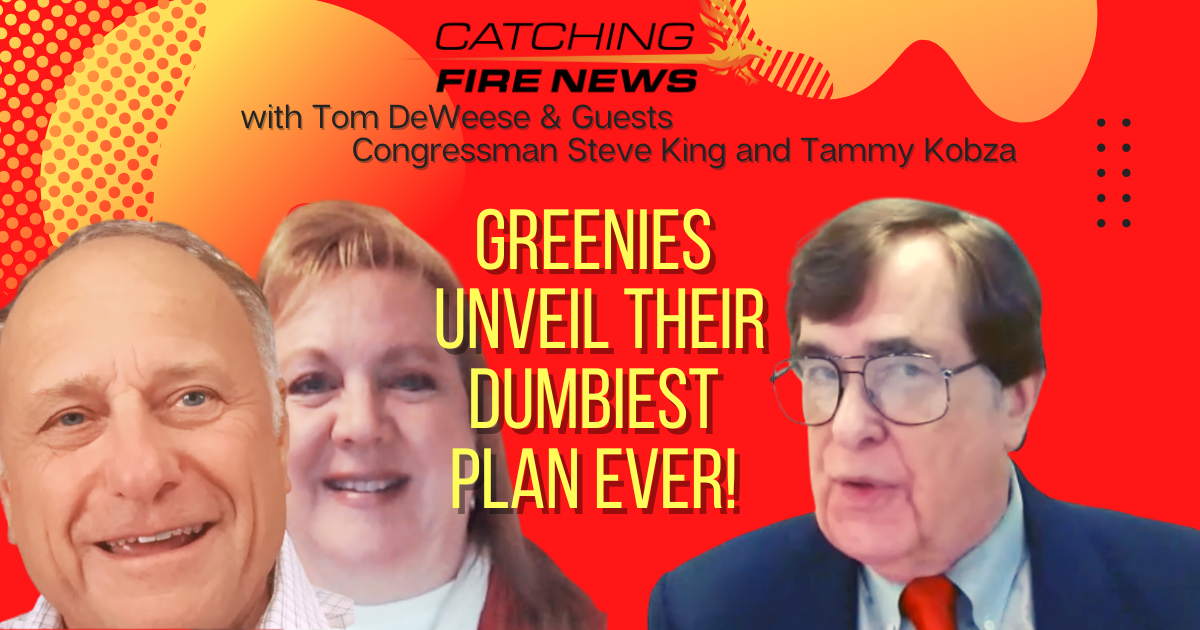 Greenies Unveil Their Dumbest Plan Ever!