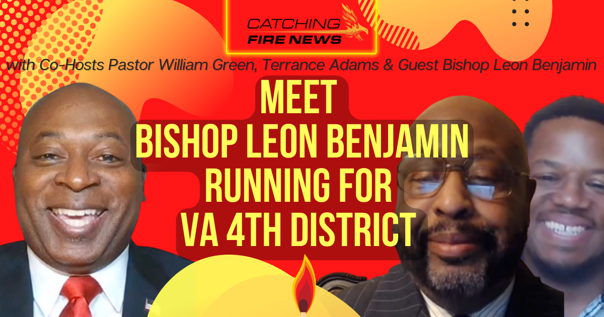Bishop Leon Benjamin Running for VA 4th District